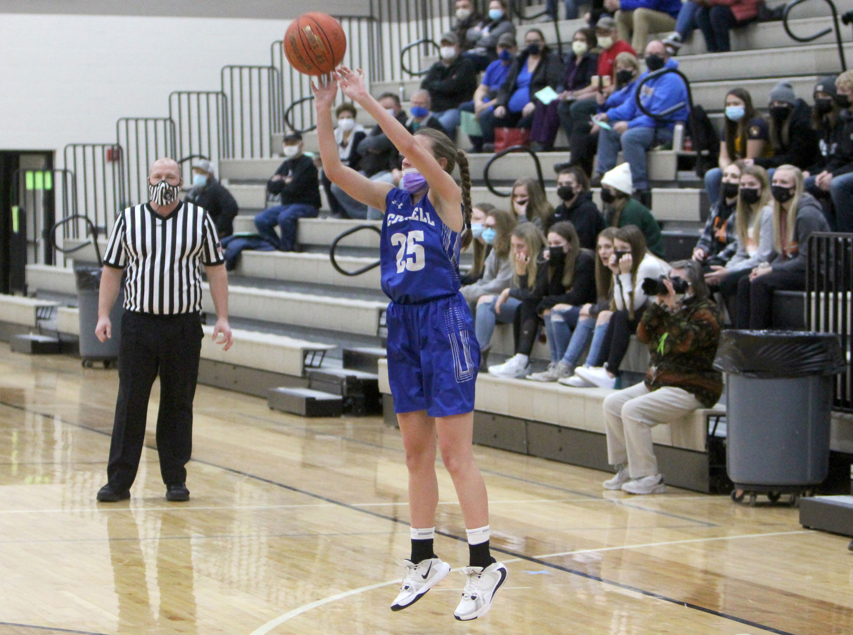 McDonell at Osseo-Fairchild girls basketball 1-11-21